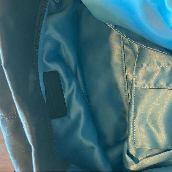 Coach Black and Red Studded holiday limited edition satin! - Picture 5 of 10